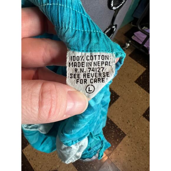 plaid shirts blue high waisted 1980s - Picture 8 of 9